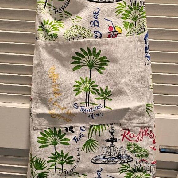 RAFFLES HOTEL Singapore Souvenir Apron & Tea Towel/Dish Towel - FRAGONARD - Picture 3 of 11